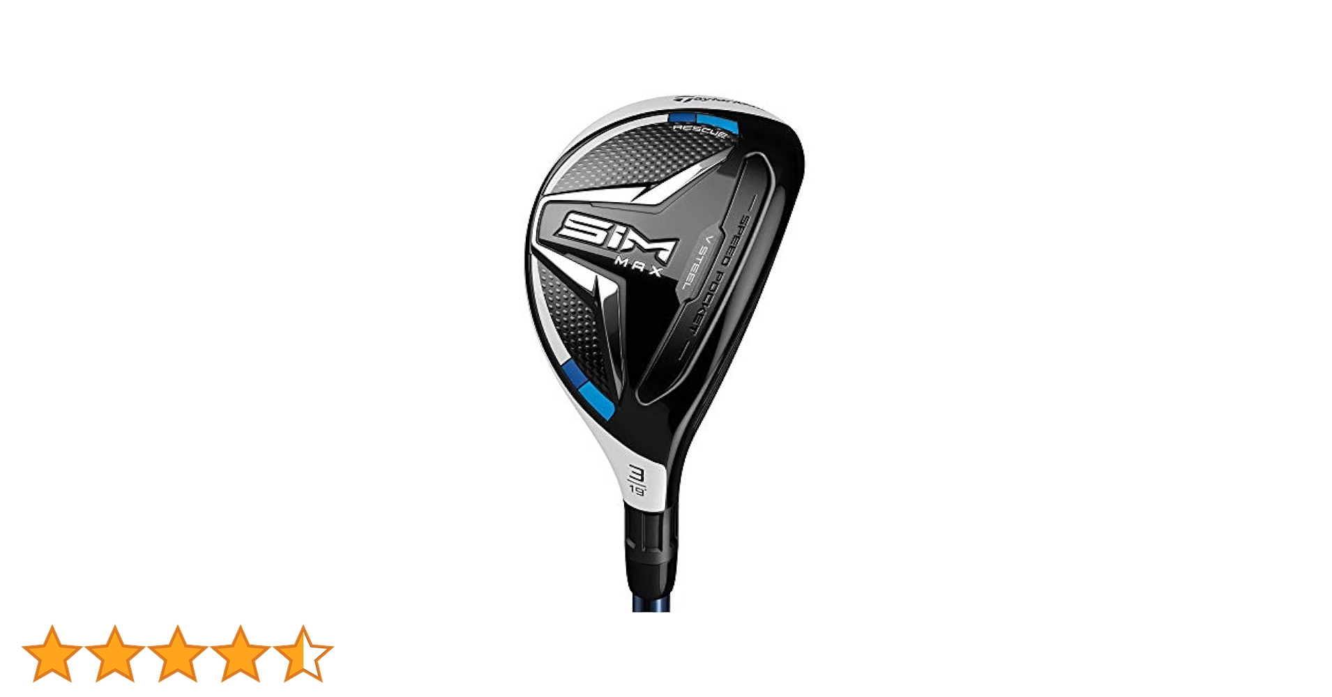 TaylorMade SIM MAX UT3 19° MCI 80s sim%2520max%2520usa%
